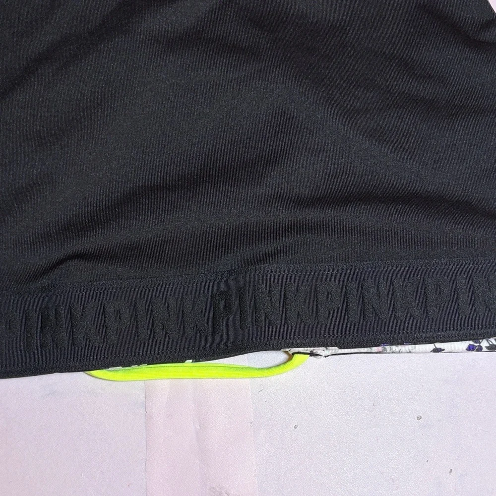 Floral Sports Bra with Logo - Picture 9 of 12